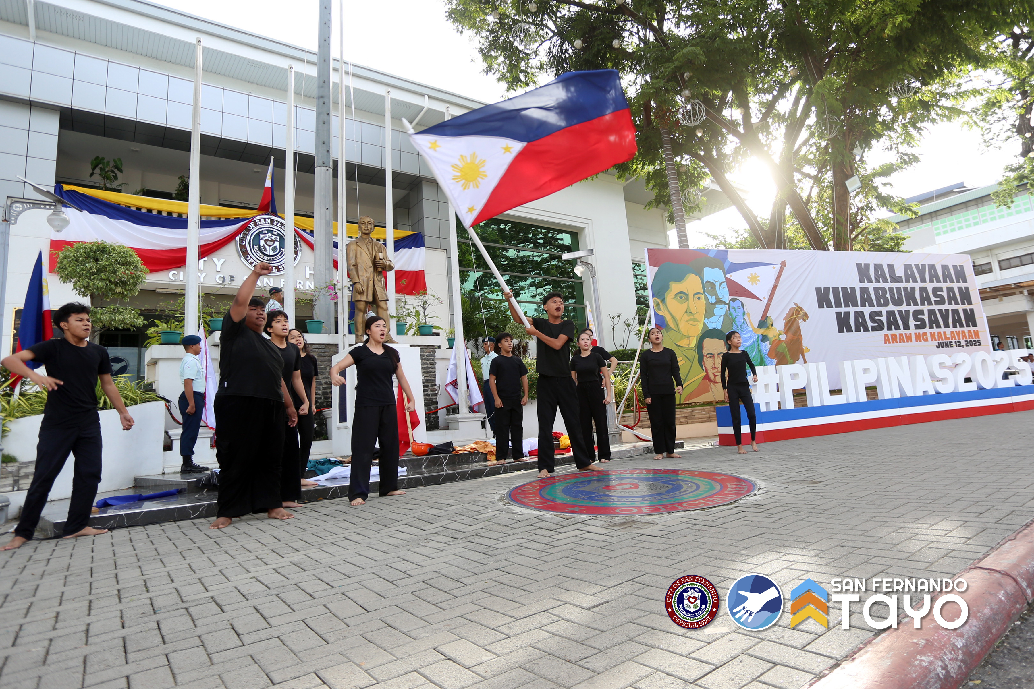 PAGGUNITA SA IKA-127 TAON ARAW NG KALAYAAN, IDINAOS NG CITY GOVERNMENT OF SAN FERNANDO